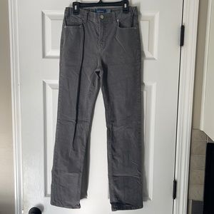 Boys gray Old Navy corduroy pants
